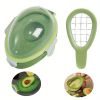 2pcs; Avocado Storage Container; Fruit Storage Container With Avocado Cutter; Fruit And Vegetable Storage Container; Avocado Storage Container For Ki
