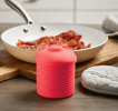 Silicone Pig Bacon Grease Container with Strainer, Heat-Resistant Grease Keeper for Filtering & Storing Bacon Fat, Cute Piggy Design Cooking Oil Stor