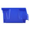 Plastic Storage Bin, (5-Inch x 4-Inch x 3-Inch), Hanging Stackable Storage Organizer Bin, Blue/Red, 24-Pack, Heavy Duty Stacking Containers for Close