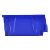 Plastic Storage Bin, (11-Inch x 11-Inch x 5-Inch), Hanging Stackable Storage Organizer Bin, Blue/Red, 6-Pack, Heavy Duty Stacking Containers for Clos