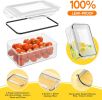 52 PCS Food Storage Containers with Lids Airtight (26 Lids 26 Containers)- Reusable Plastic Leakproof Meal-Prep Container for Kitchen Storage Organiz