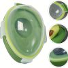 2pcs; Avocado Storage Container; Fruit Storage Container With Avocado Cutter; Fruit And Vegetable Storage Container; Avocado Storage Container For Ki