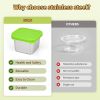 Stainless Steel Snack Containers, 6 oz Small Food Storage Containers with Silicone Lids - Leak Proof & Easy Open, 6 Pack Stackable Metal Lunch Contai