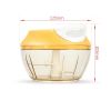 3-in-1 Manual Food Chopper for Vegetable Fruits Nuts Onions Hand Pull Mincer Blender Mixer Food Processor Garlic Crusher Ginger Fruit Puree Meat Pure