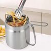Cooking Tools Portable Oil Filter Pot with Frying Basket