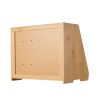 Double Layer Bread Box for Kitchen Counter, Large Capacity Bamboo Bread Storage Container, Farmhouse Wooden Breadbox for Homemade Bread, Storage Hold